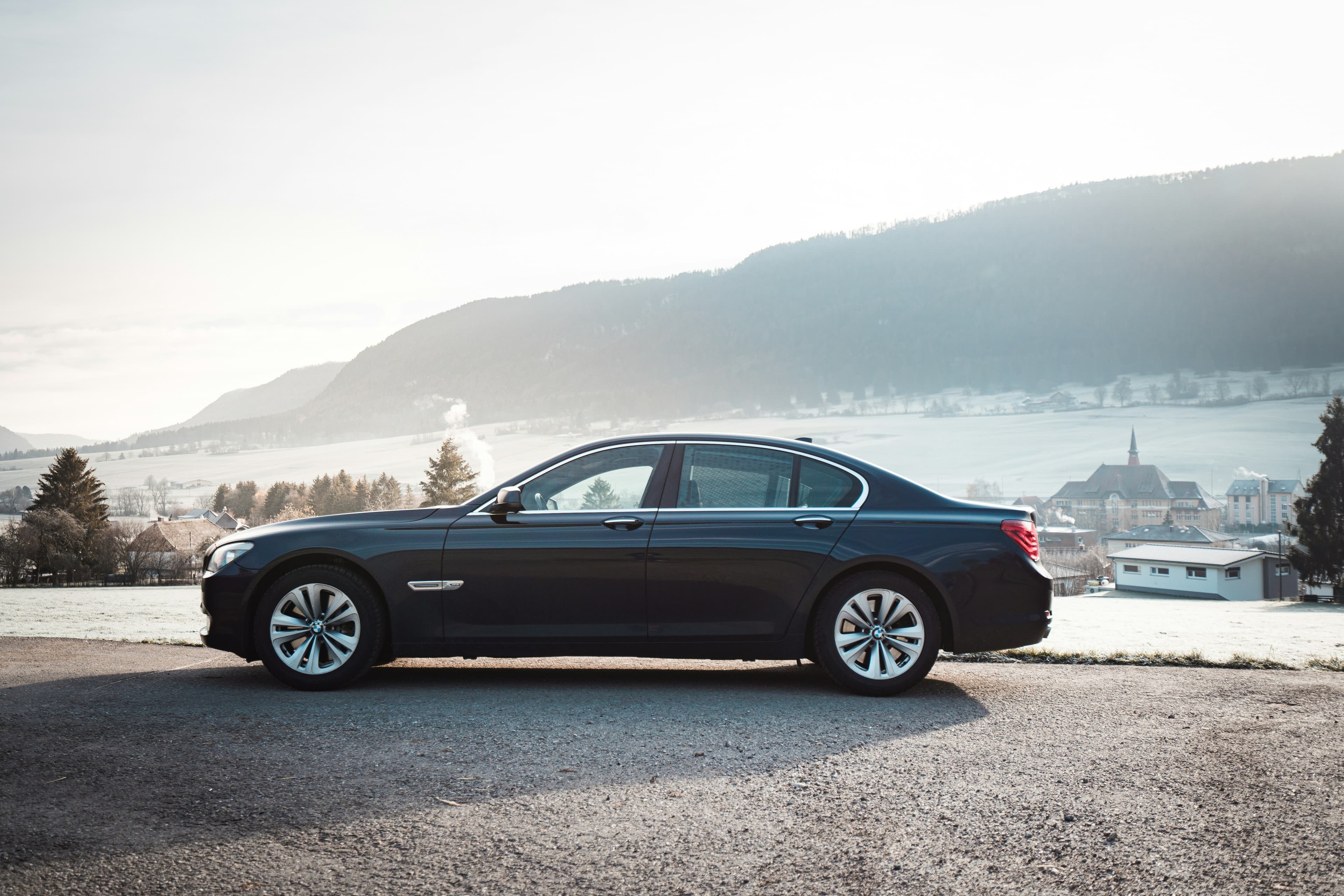 Black BMW side view