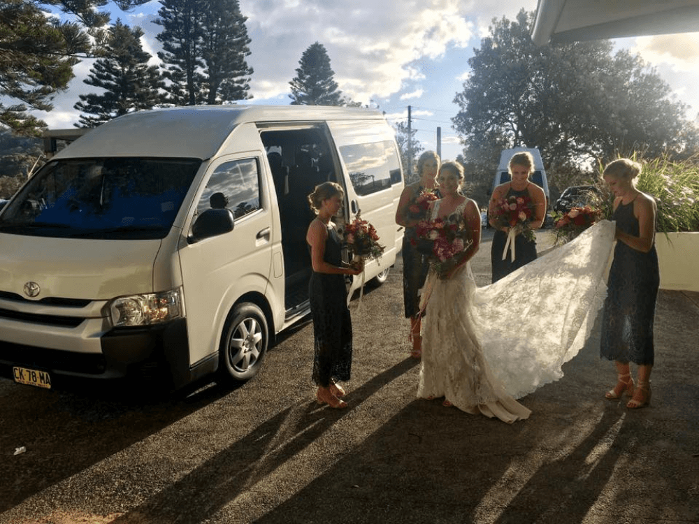 Wedding transportation vehicle